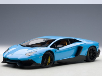 Lamborghini Aventador LP720-4 50th Anniversary Edition 2013 (blu cepheus / blue)