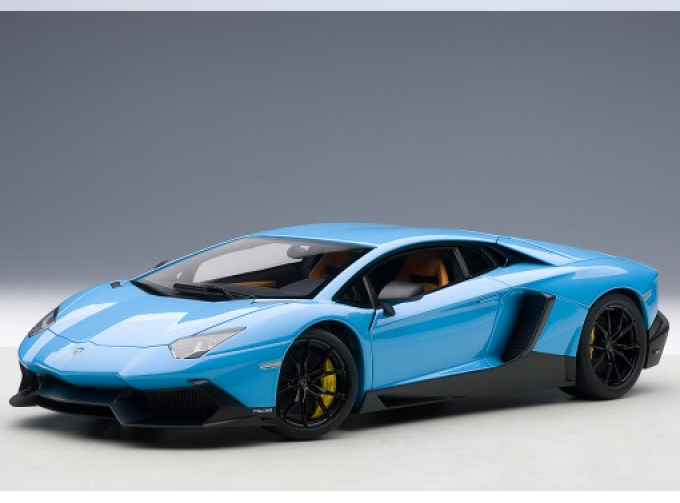 Lamborghini Aventador LP720-4 50th Anniversary Edition 2013 (blu cepheus / blue)