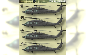 Сборная модель Самолет MH-60L Blackhawk