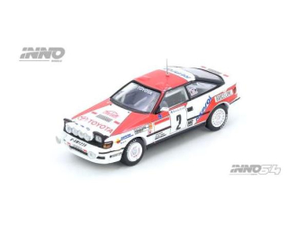 TOYOTA Celica GT-Four (ST165) №2 Winner Rally Monte Carlo C. Sainz / L. Moya (1991), white/red 