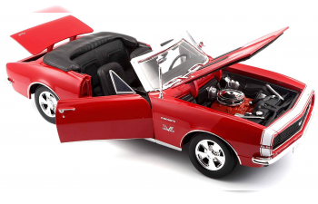 CHEVROLET Camaro SS 396 Convertible (1967), red