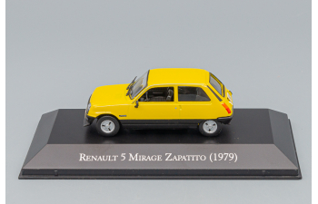 RENAULT 5 Mirage Zapatito (1979), yellow / black