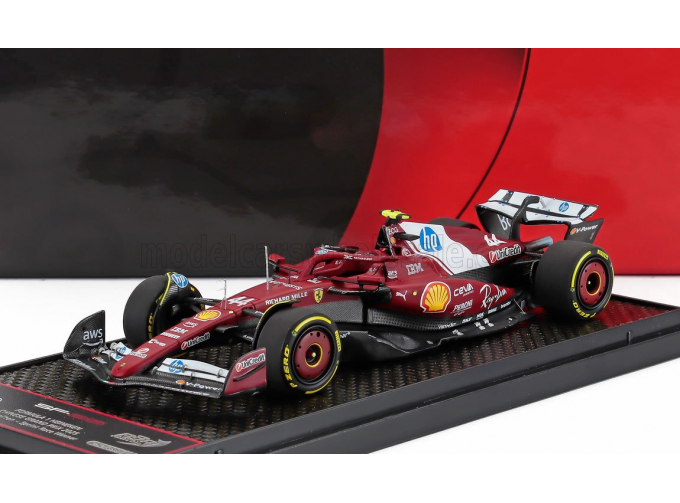 FERRARI F1 Sf-25 Team Scuderia Ferrari Hp №44 Winner Sprint Race China Gp (2025) Lewis Hamilton, Red Black