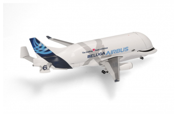 Airbus Industries BelugaXL - XL #6 грузовой самолет, белый с синим