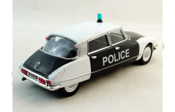 (Уценка!) CITROEN DS21 Police, Полицейские Машины Мира 27, черно-белый
