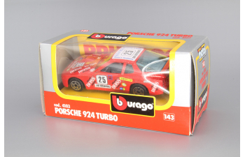 PORSCHE 924 Turbo #25 (cod.4103), red