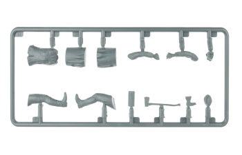Сборная модель солдаты и небольшая полевая кухня / Crew Military Kleine Feldkuche Hf.14 1945