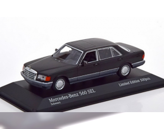 MERCEDES-BENZ 560 SEL W126 1990, черный