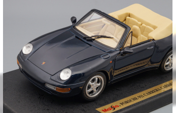 Porsche 911 Carrera Cabriolet 1994, dark blue