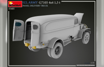 Сборная модель CHEVROLET G7105 4x4 Truck Panel Van Military 1955