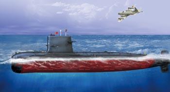 Сборная модель Chinese 039G1 ‘Sung’ Class Attack Submarine