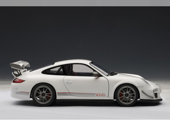 PORSCHE 911 (997) GT3 RS 4.0 2011, белый