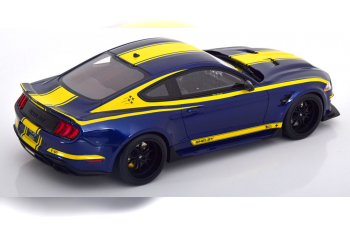 SHELBY Mustang Super Snake (2021), dark blue-metallic yellow