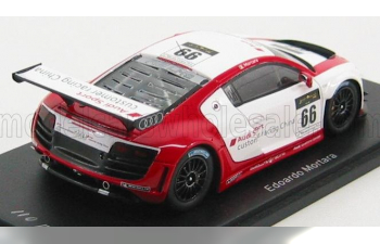 AUDI R8 Lms N 66  Winner Macau Gt Cup (2011) E.Mortara, White Red