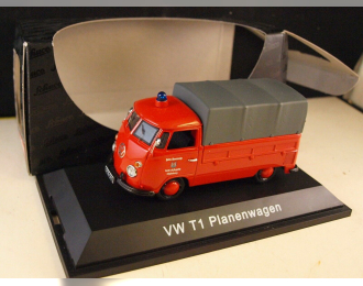 VOLKSWAGEN T1 Planenwagen, red / silver