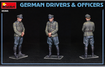 Сборная модель German Drivers & Officers