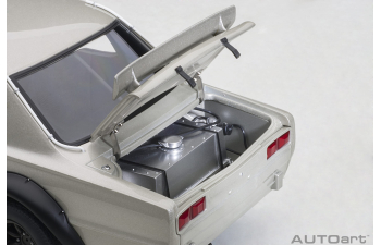 NISSAN Skyline GT-R (KPGC-10) Racing, silver