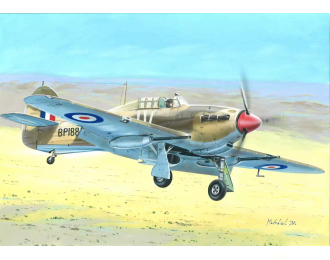 Сборная модель Самолет Hurricane Mk.IID