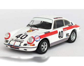 PORSCHE 911s Coupe №40 24h Le Mans (1971) Jean Egreteaud - Jean Marie Jacquemin, White Red