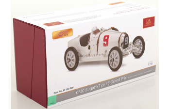BUGATTI T35 №9 Grand Prix Nation Colour Project Germany, white