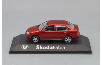 SKODA Fabia Sedan, dark orange