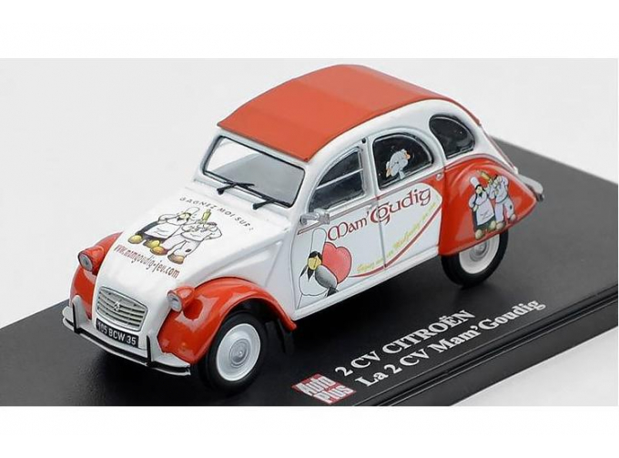 Citroen 2CV Mam Goudig - AutoPlus časopis s modelem