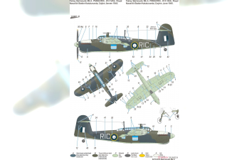 Сборная модель Fairey Barracuda Mk.II 'Pacific Fleet'