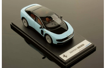 FERRARI Luce Azzurro La Plata with Turbina Diamantato Wheels, blue