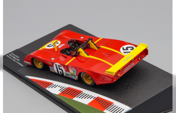 FERRARI 312 P 24h Le Mans 1973 Drivers: J.Ickx / B.Redman #15, Ferrari Racing Collection 7, red