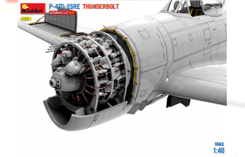 Сборная модель DRAGON WINGS P-47D-25RE Thunderbolt Airplane Military