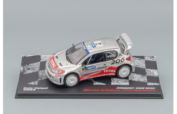 PEUGEOT 206 WRC Didier Auriol 2001 #2 из серии RALLY CARS