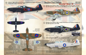 Декаль Boulton Paul Defiant