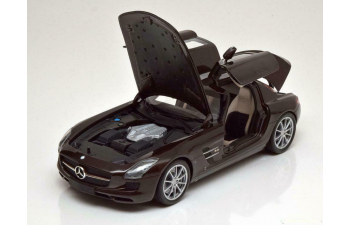 Mercedes-Benz SLS AMG 2010 коричневый металлик