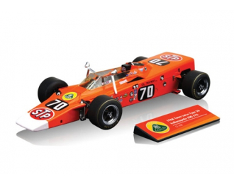 LOTUS 56 70 Turbine Indianapolis 500 STP 1968 Graham Hill, orange