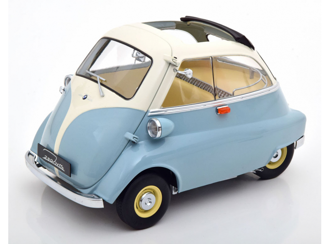 BMW 250 Isetta (1959), light blue white