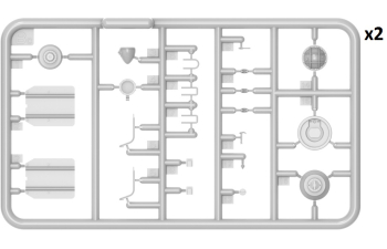 Сборная модель CHEVROLET G506 Truck Nevada 1945 Carro Attrezzi - Wrecker Road Service