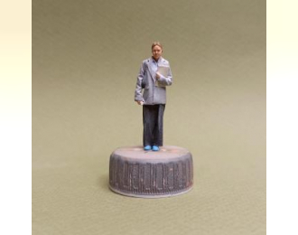 Фигура 0903 Даша с отчетом по практике, окрашенная (цвет в ассортименте)