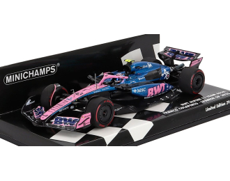 ALPINE F1 A525 Team Bwt Alpine №43 Spain Gp (2025) Franco Colapinto, Black Blue Pink