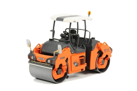 HAMM HD 110 with rops, Premium Line 1:50, оранжевый с серым