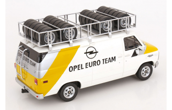 CHEVROLET G30 Van с прицепом + OPEL TDC Manta Gr B Rally Frequelin/Tilber (1984)