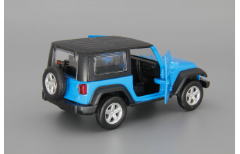 JEEP Wrangler, blue / black