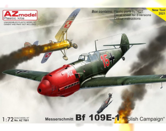 Сборная модель Bf 109E-1 Polish Campaign