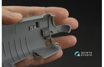 3D Декаль интерьера кабины B-24D/B-24J Liberator: носовой, центральный и задний отсеки (Hobby Boss)