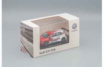 VOLKSWAGEN Golf GTI, red / white