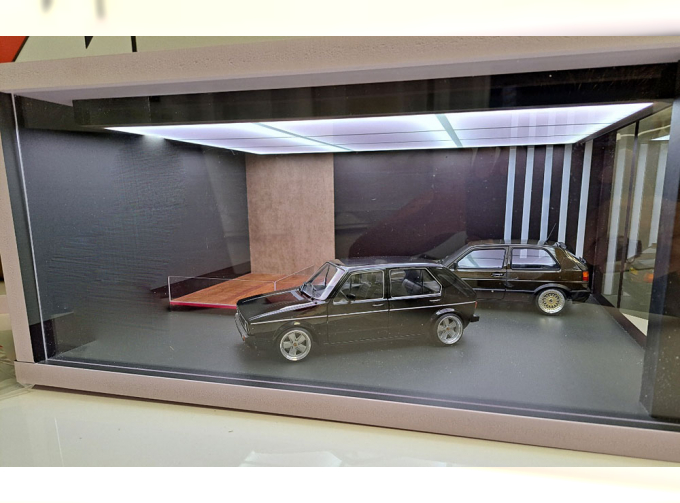 DIORAMA Showroom with LED illumination KIT without modelcar