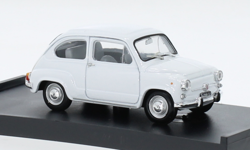 FIAT 600D 600D Berlina Fanaloni (1965), white