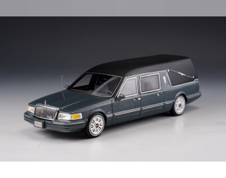 LINCOLN Towncar S&S Hearse (катафалк) 1997 Metallic Grey