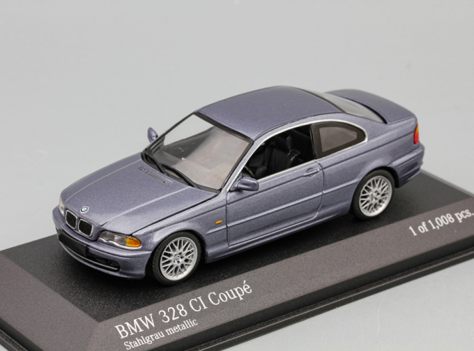 BMW 328 Ci Coupe (1999), grey metallic