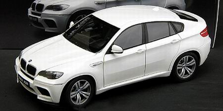 BMW X6M E71M (2009), white
