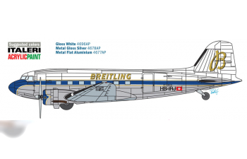 Сборная модель Самолет DC-3 BREITLING